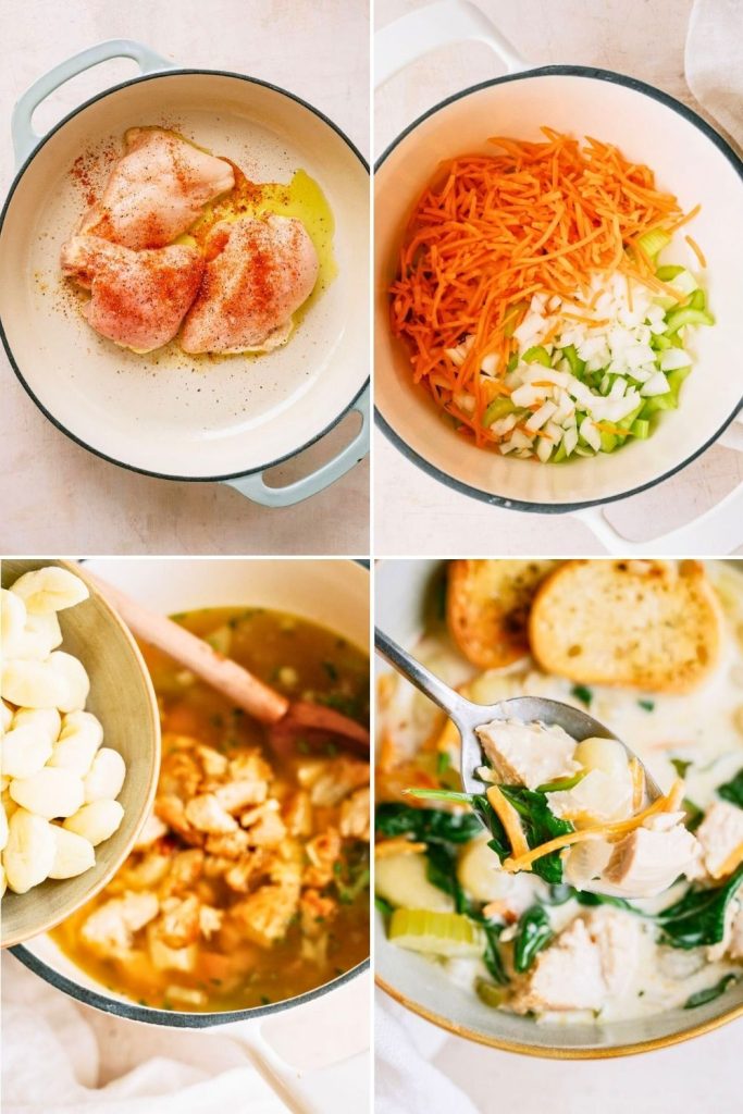 How to Make Creamy Chicken Gnocchi Soup