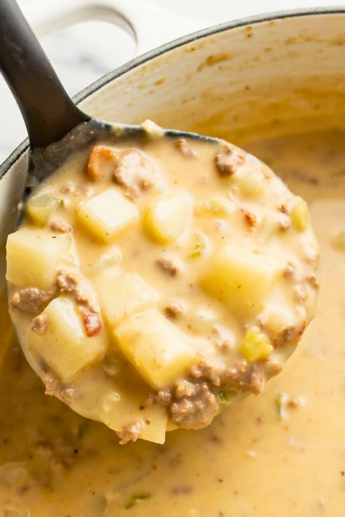 How to Thicken Cheeseburger Soup