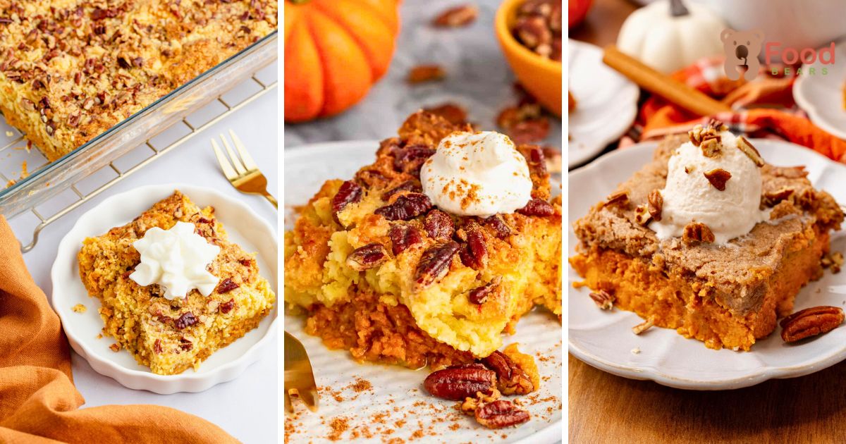 Pumpkin Dump Cake Recipe