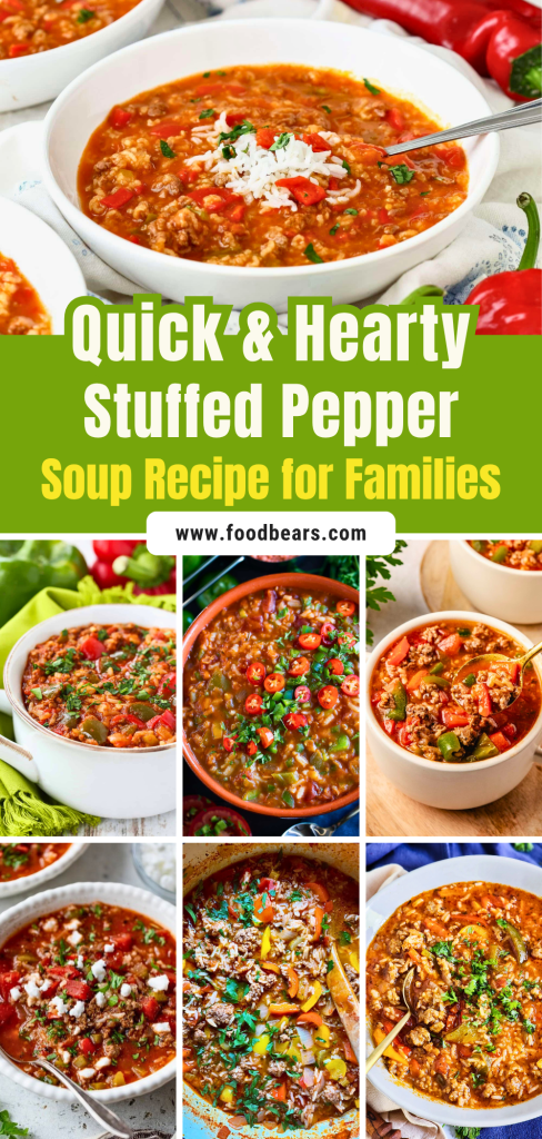 Easy Stuffed Pepper Soup