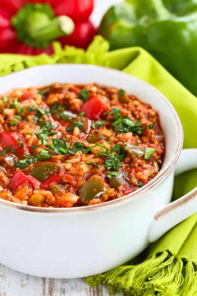 Stuffed Pepper Soup