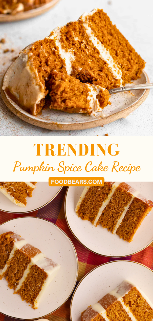 Moist Pumpkin Spice Cake