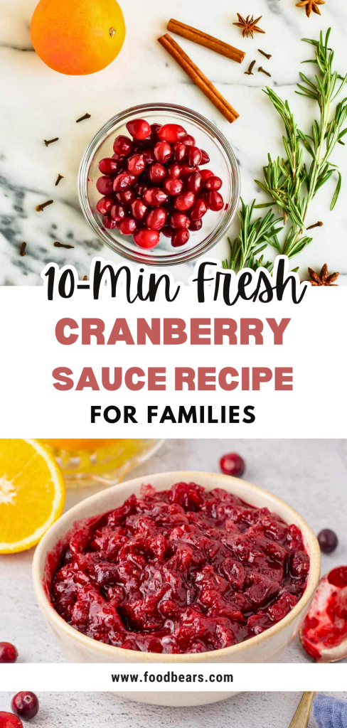 Homemade Cranberry Sauce