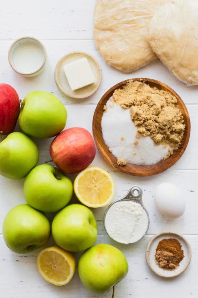 Apple Pie Ingredients