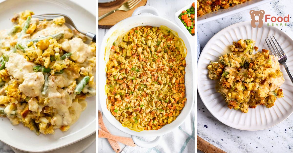 Chicken Stuffing Casserole