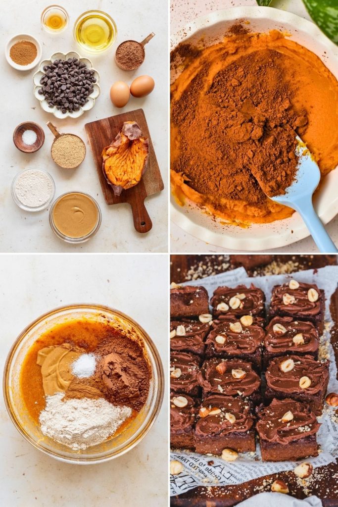 How to Make Sweet Potato Brownies