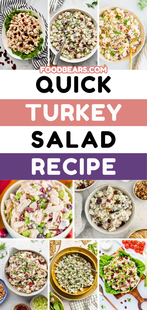 Quick Turkey Salad Recipe for Fall Lunches