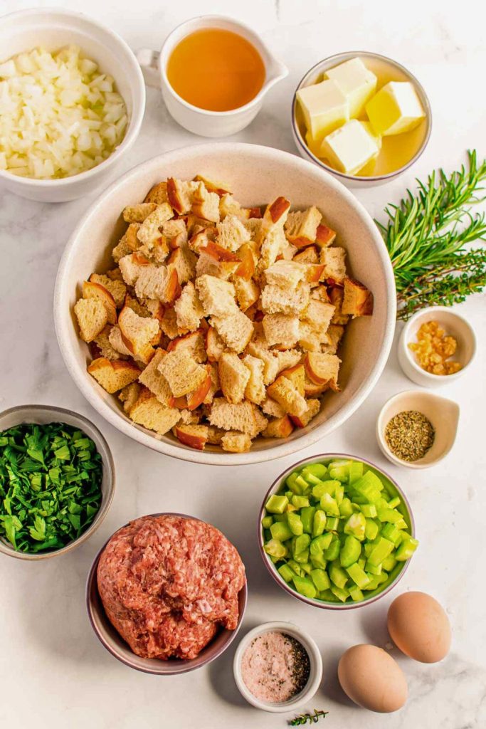Sausage Stuffing Ingredients
