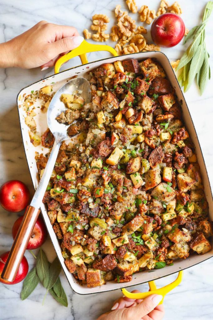 Serving Suggestions of Sausage Stuffing