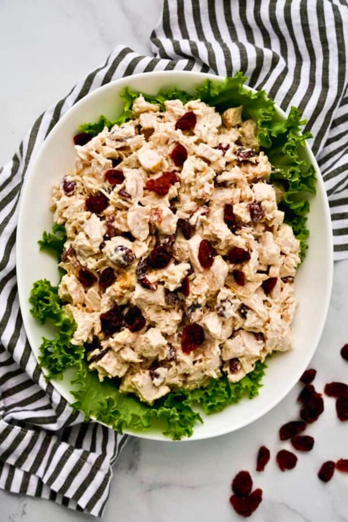 Serving Suggestions of Turkey Salad