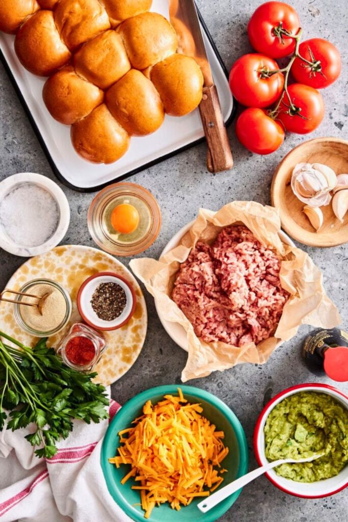 Turkey Sliders Ingredients