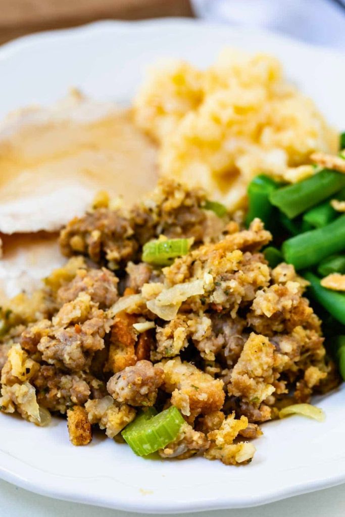 Turkey Stuffing with Sausage