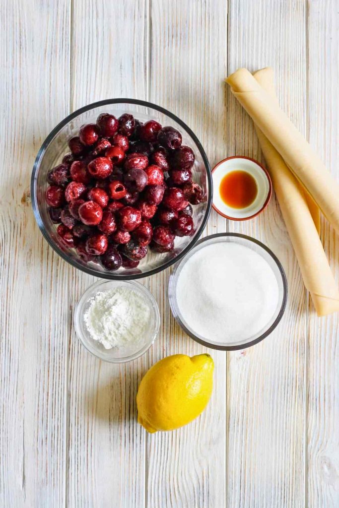 Cherry Pie Ingredients