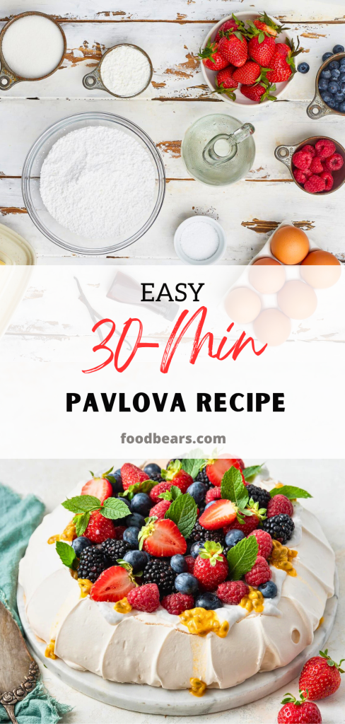 Easy 30-Min Pavlova Recipe for Christmas