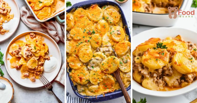 Hamburger Potato Casserole Recipe