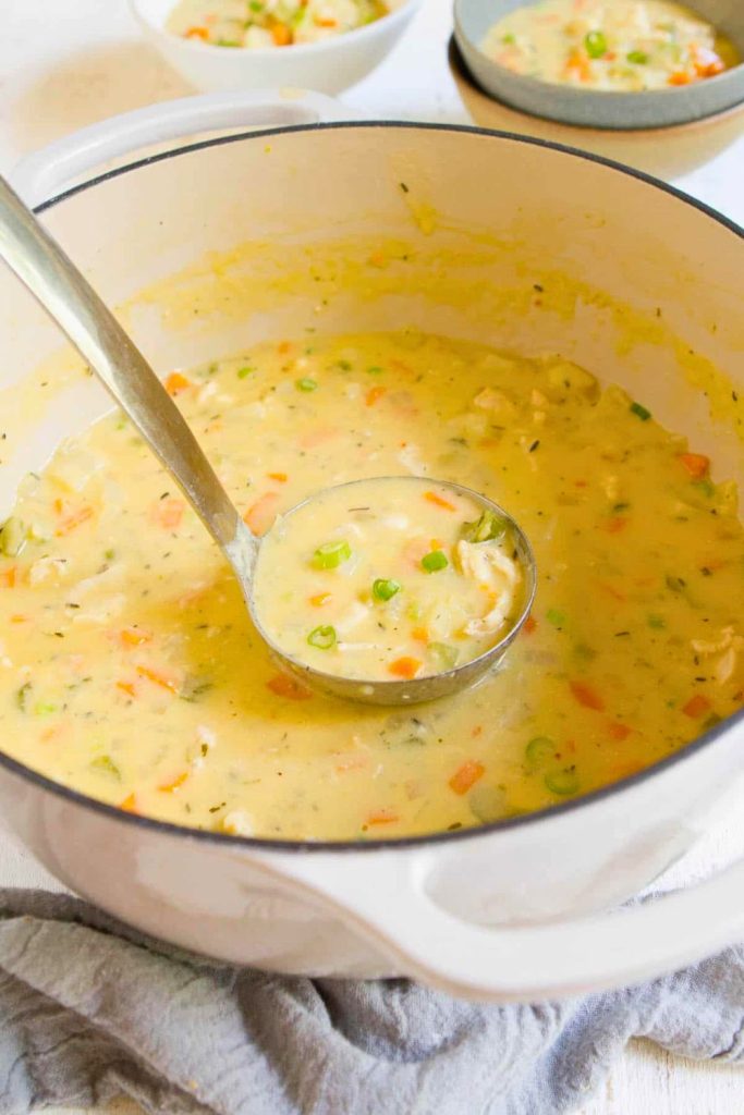 How to Make Chicken Potato Soup