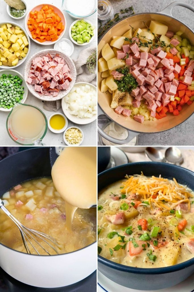 How to Make Ham and Potato Soup