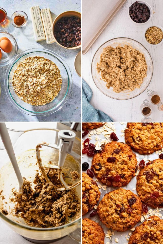 How to Make Oatmeal Raisin Cookies