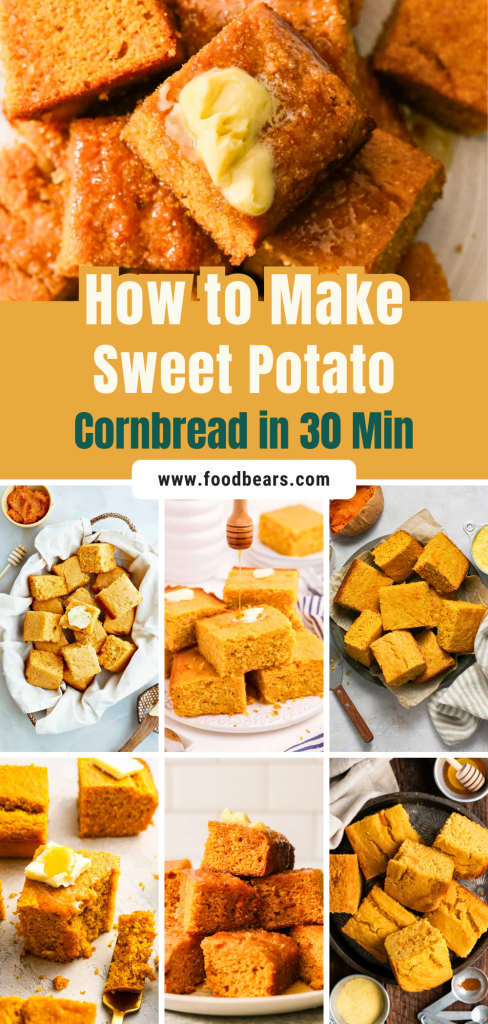 How to Make Sweet Potato Cornbread in 30 Min