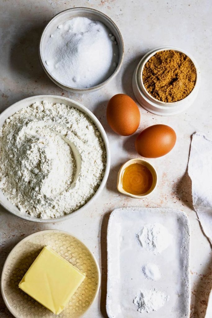 Ingredients of Snickerdoodle Cookies