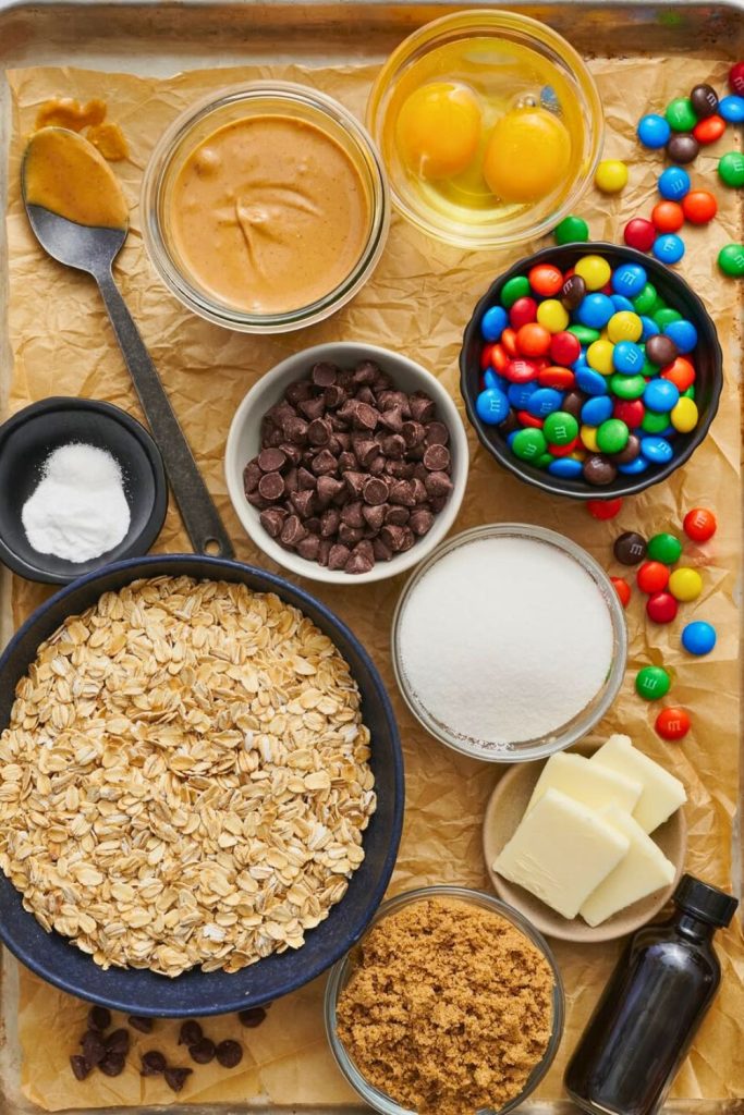Monster Cookies Ingredients