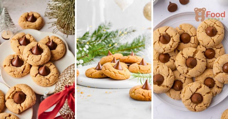 Peanut Butter Blossom Cookies Recipe