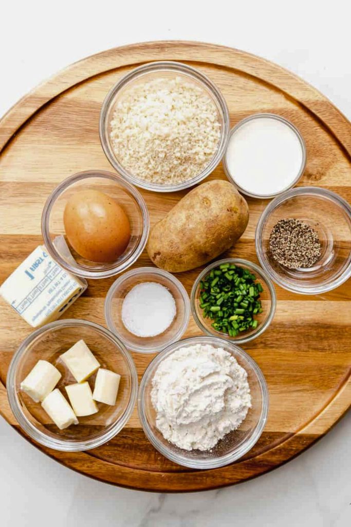 Potato Balls Ingredients