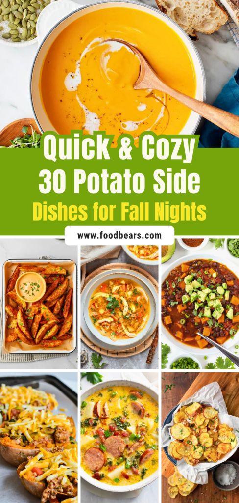 Quick & Cozy 30 Potato Side Dishes for Fall Nights