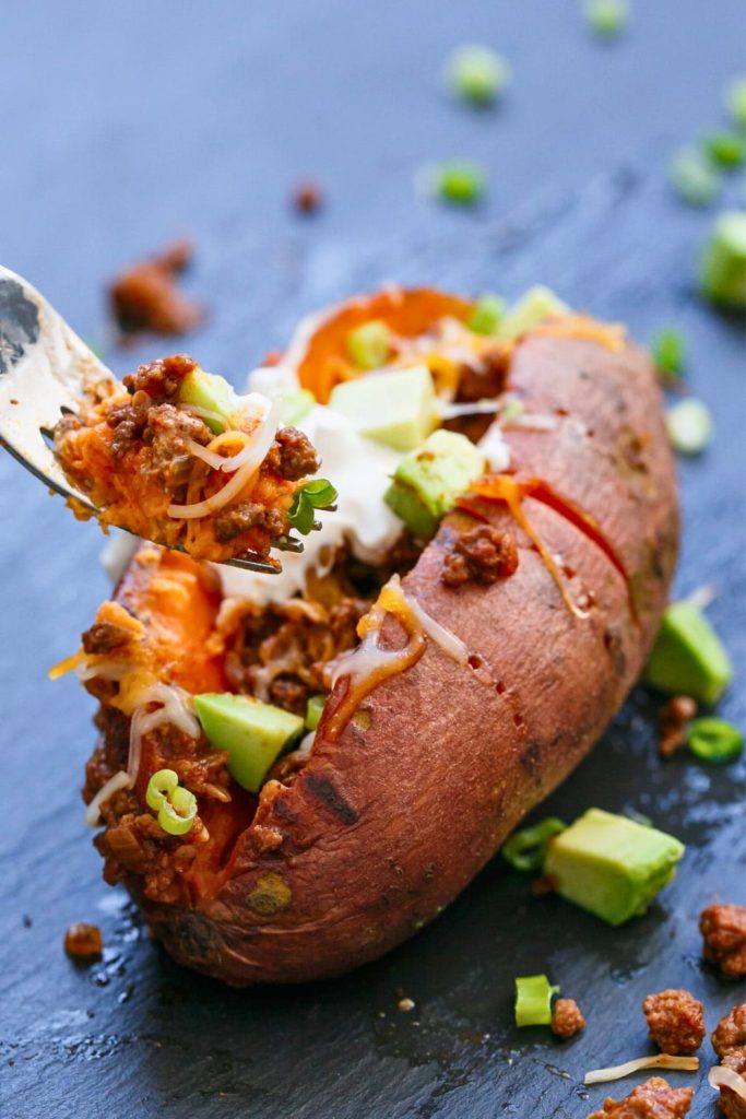 Stuffed Sweet Potato