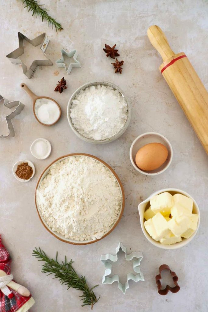 Sugar Cookies Ingredients