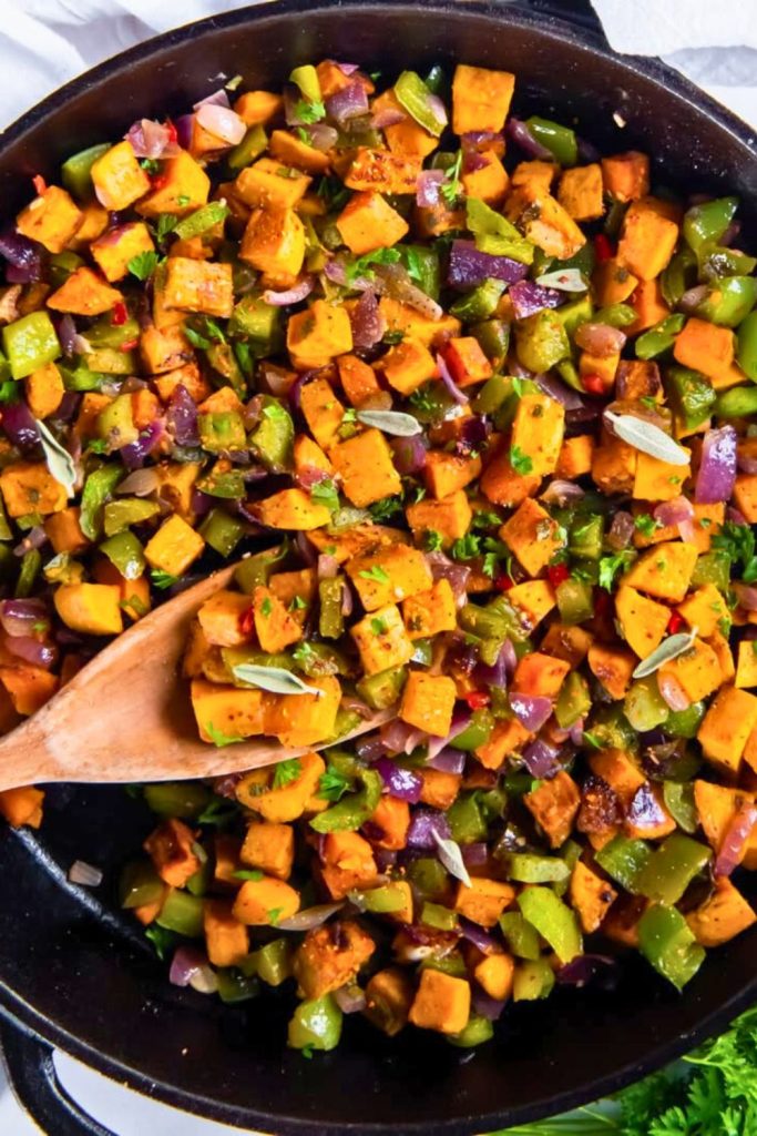 Sweet Potato Hash Variations