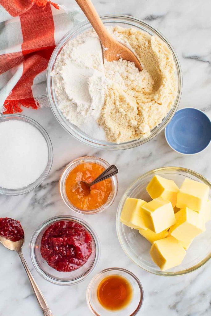 Thumbprint Cookies Ingredients