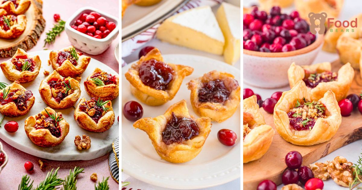 Cranberry Brie Bites Recipe