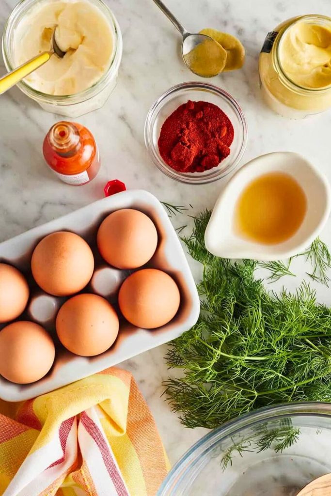 Deviled Eggs Ingredients