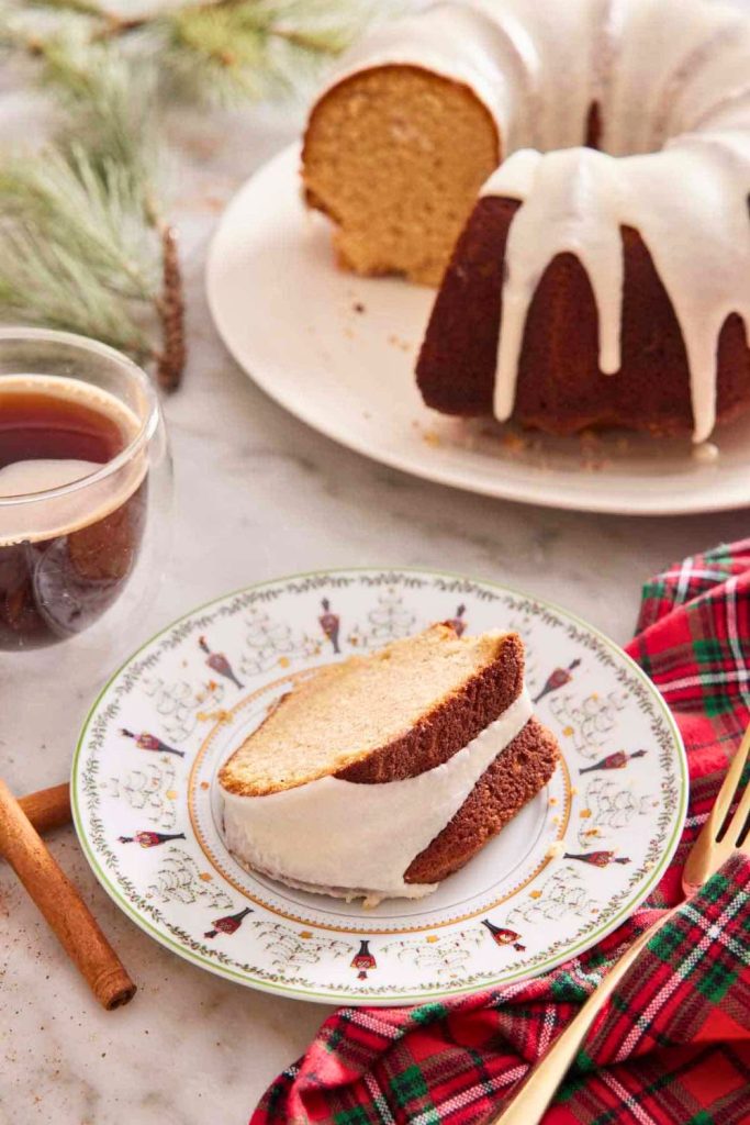 Eggnog Bundt Cake