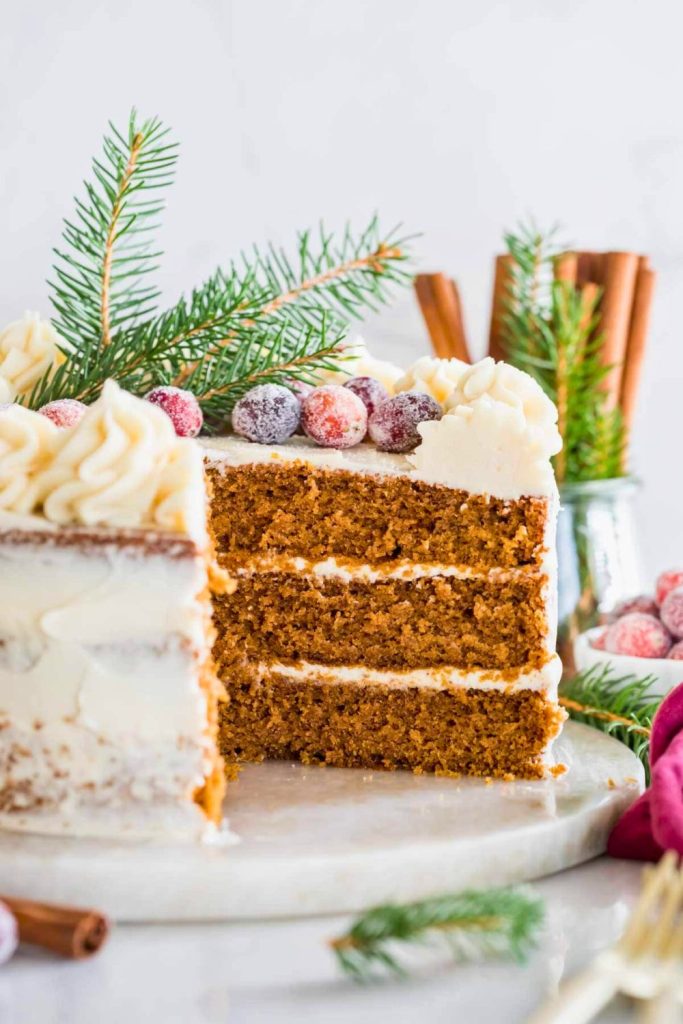 Gingerbread Spice Layer Cake