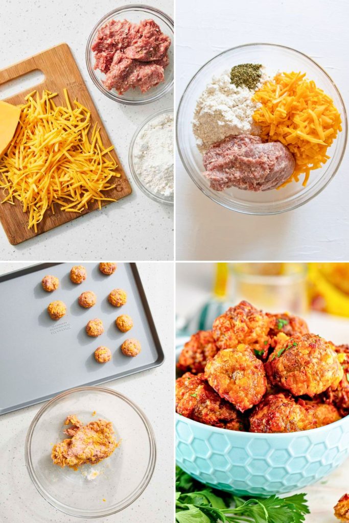 How to Make Sausage Balls with Cream Cheese
