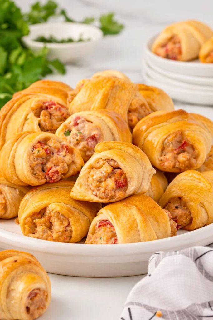 Sausage Stuffed Crescent Rolls