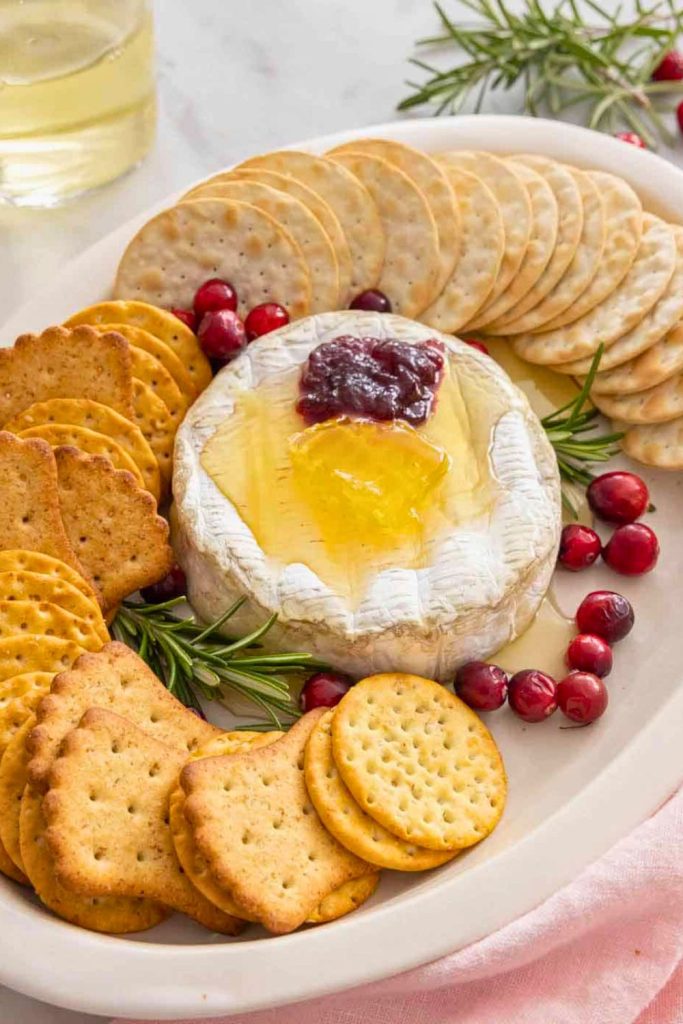 Serving Suggestions of Baked Brie