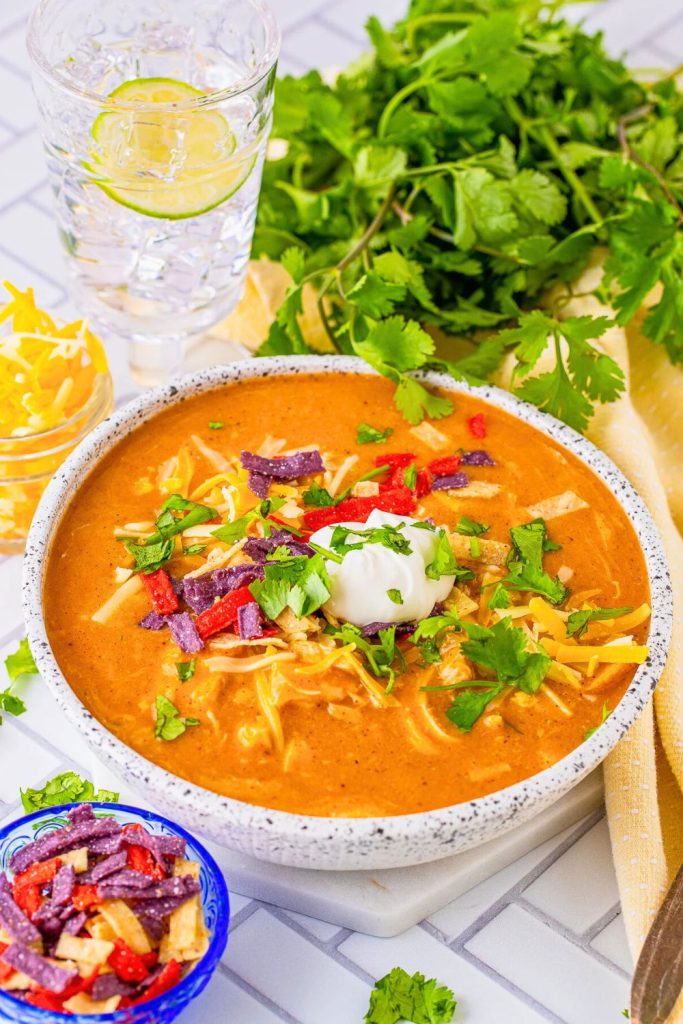 Chicken Enchilada Soup