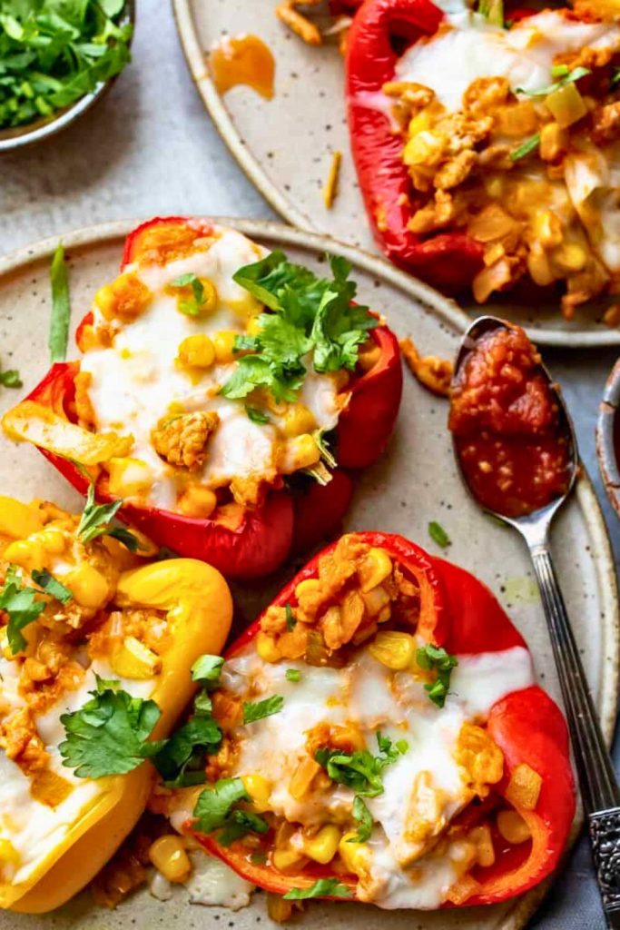 Chicken Stuffed Peppers
