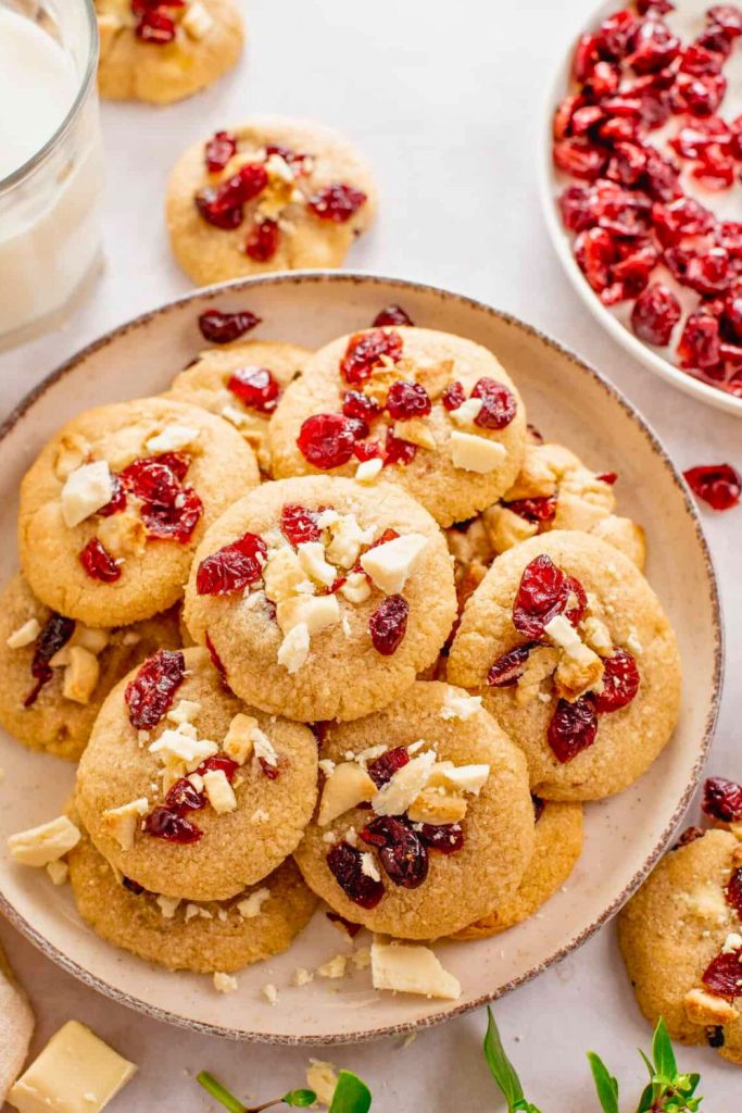 White Chocolate Cranberry Cookies