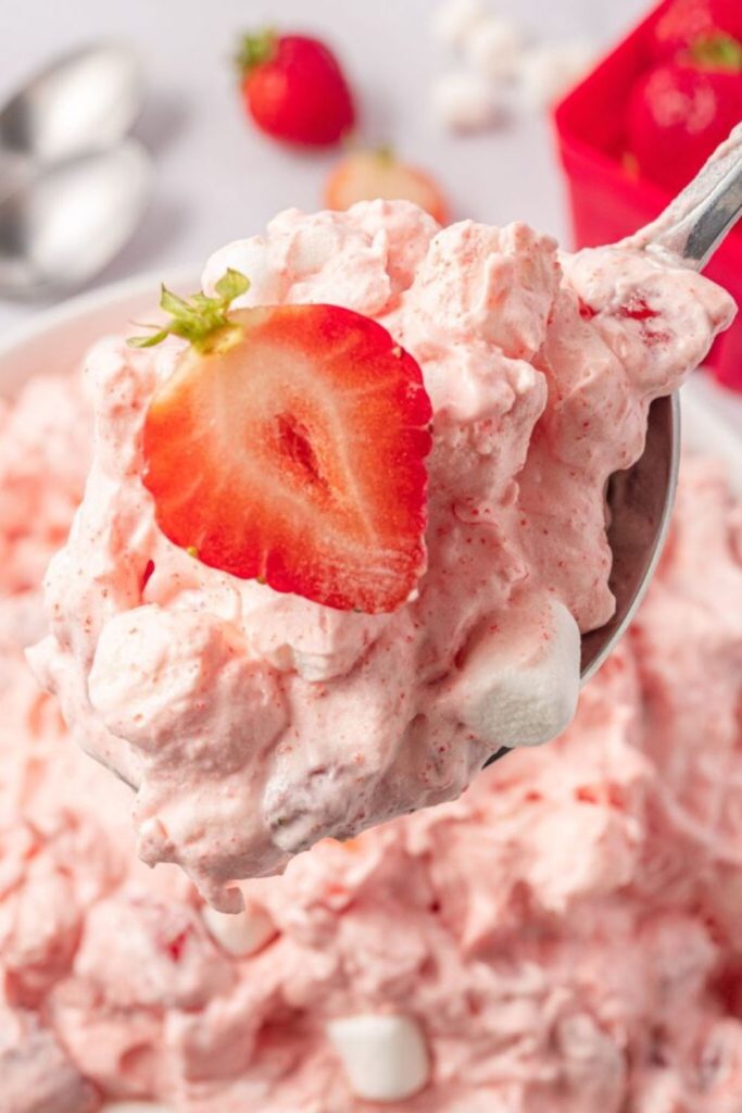 How Long Does Strawberry Fluff Salad Last in the Fridge